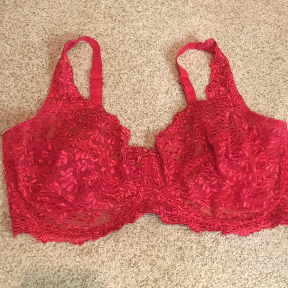 NWOT ❤️‍🔥’Flaming Red’ Lace Bra